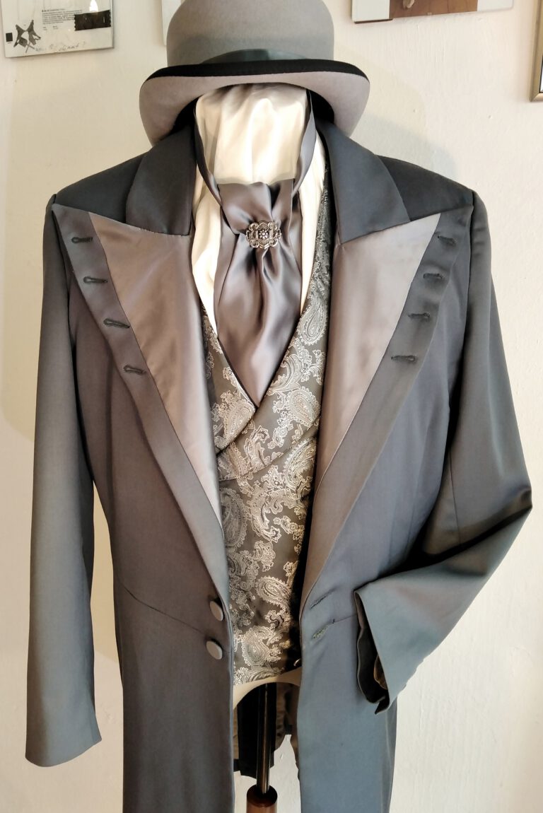 historical long jacket for a bridegroom